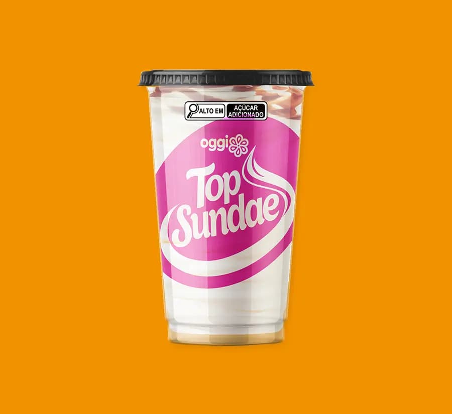 TOP SUNDAE DOCE DE LEITE 240G